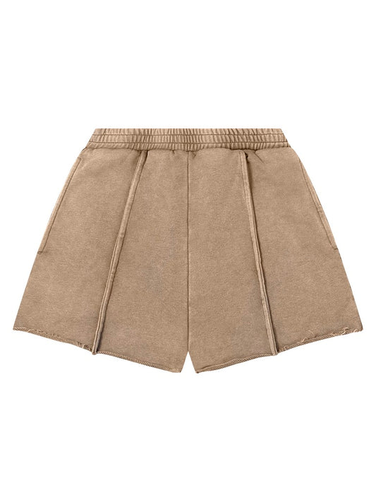 "Cocoa Loom" Tracksuit Shorts
