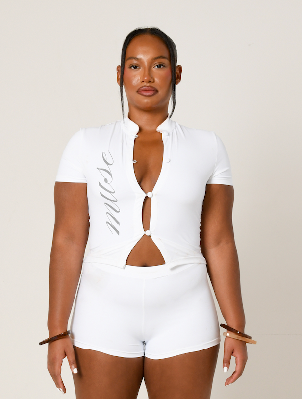 "Ivory Tide" Top