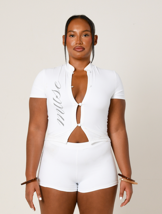 "Ivory Tide" Top